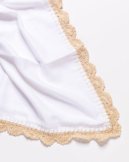 Triple Swaddle Blanket - Beige