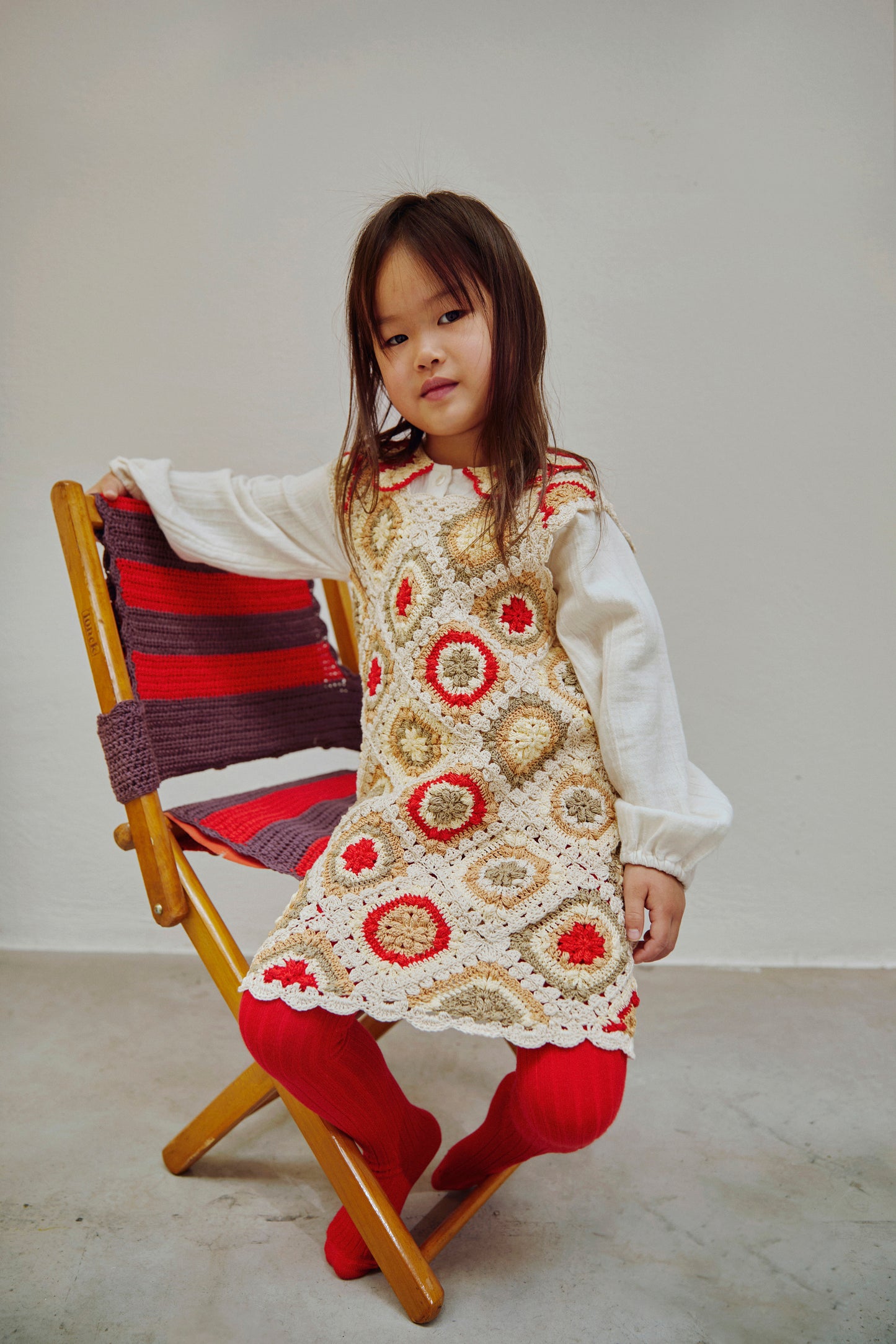 Blouse LEILA - Beige Combo