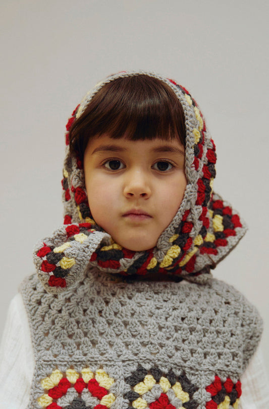 Scarf ROSE - Lipstick Combo