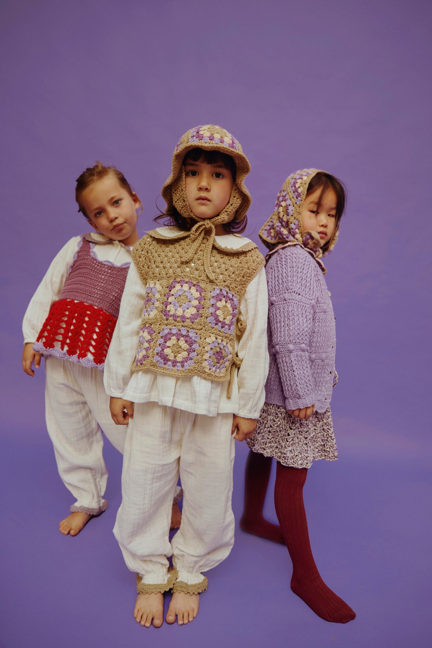 Peplum Blouse OLGA - Lavender