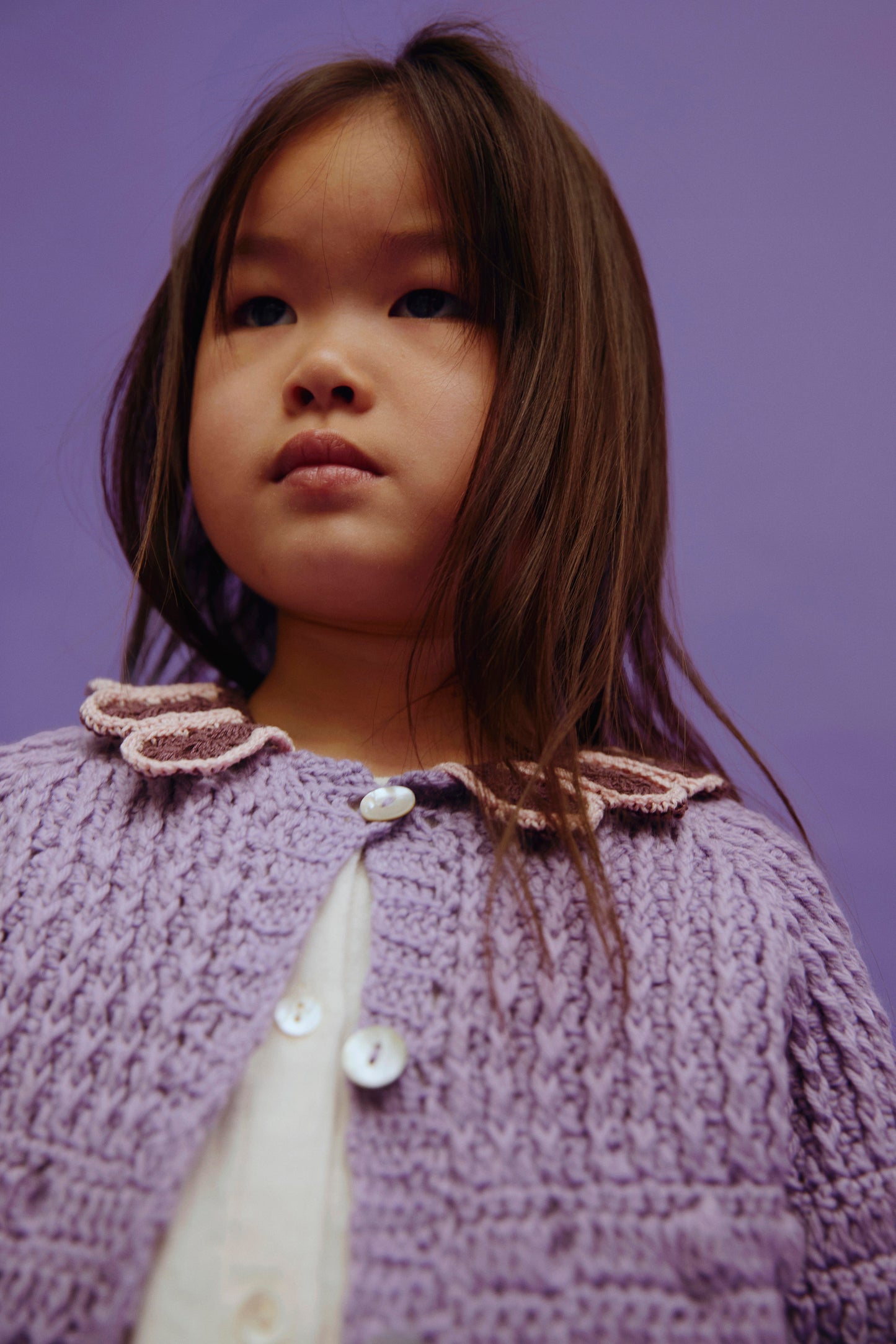 Blouse LEILA - Lavender Combo