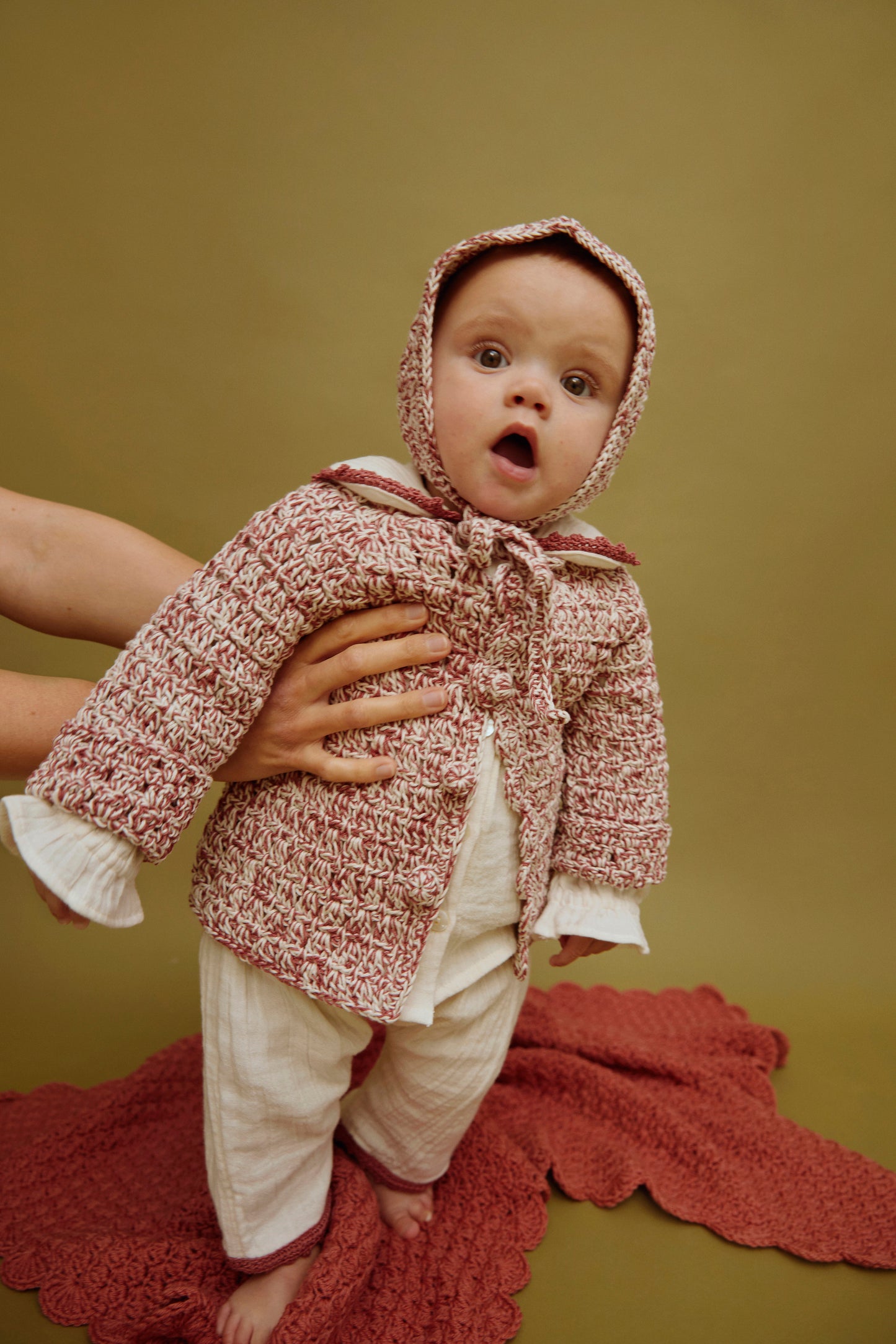 Cardigan HARLOW - Dusty Rose