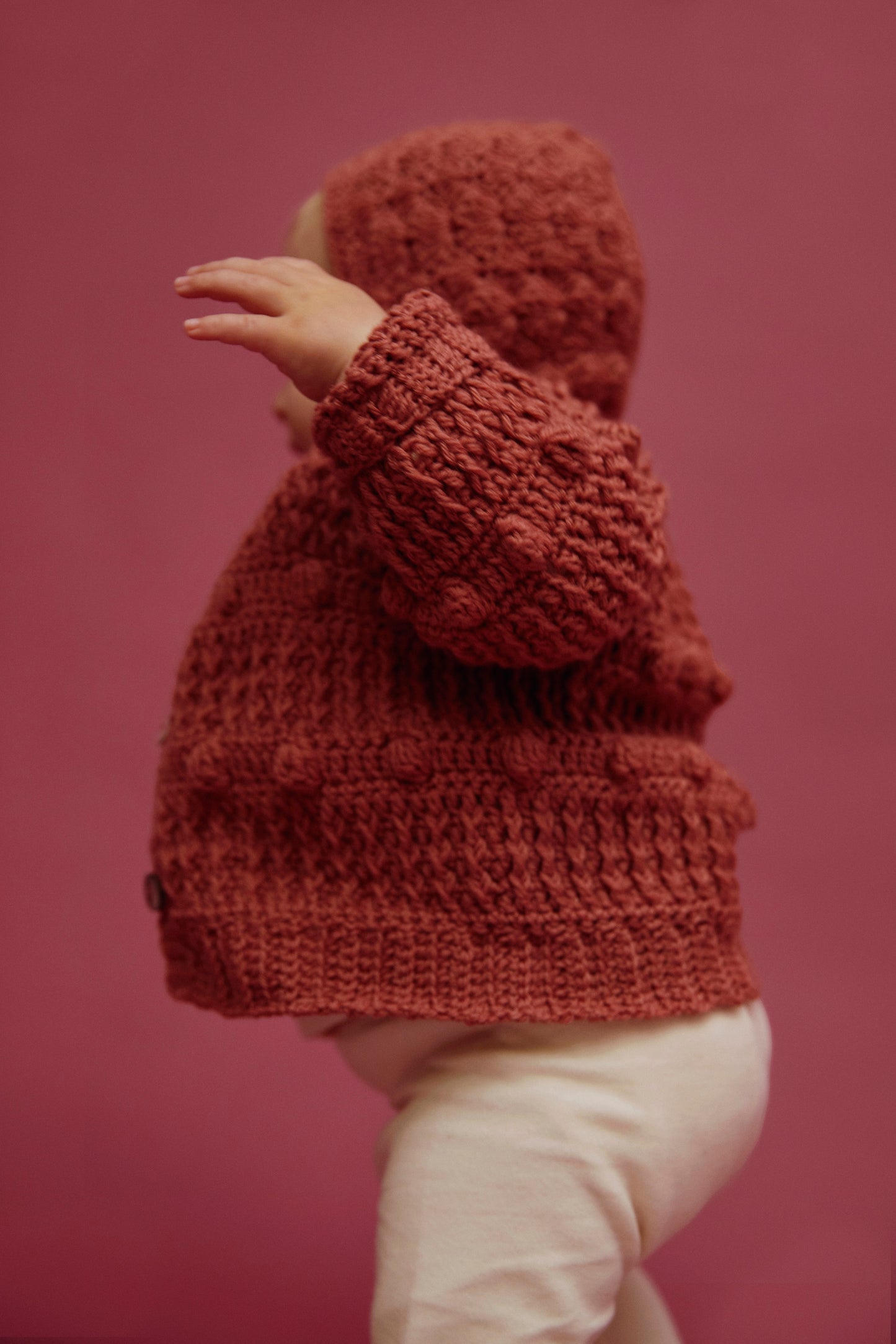 Bonnet JOAN - Dark Blush