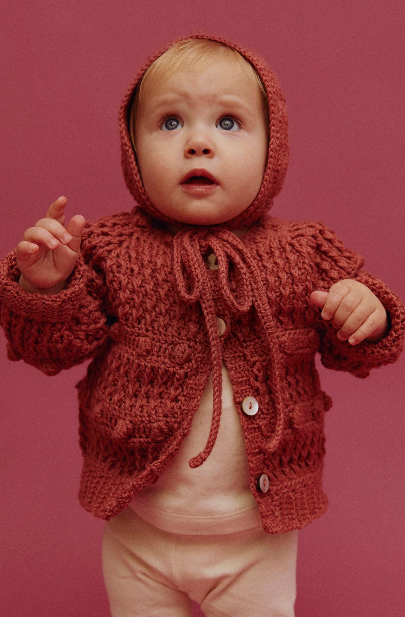 Bonnet JOAN - Dark Blush