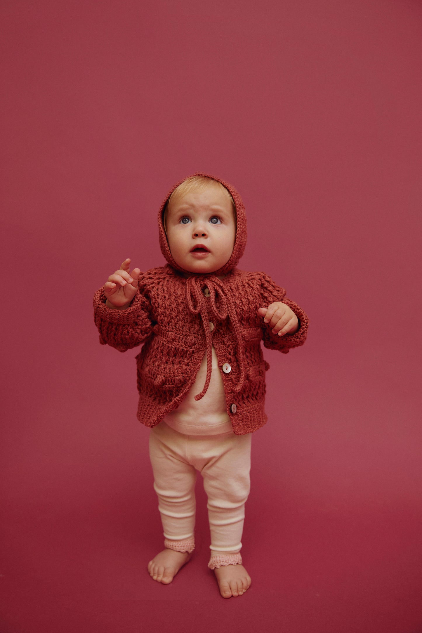Cardigan FINCH - Dark Blush