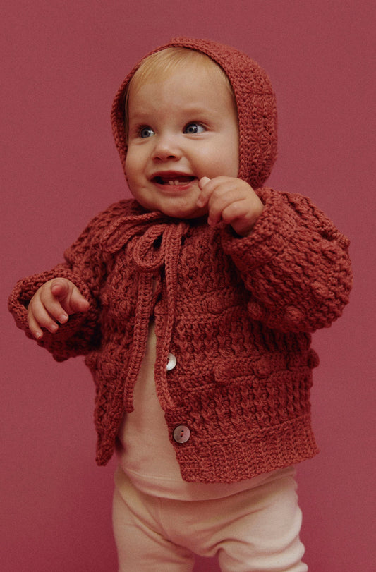 Bonnet JOAN - Dark Blush