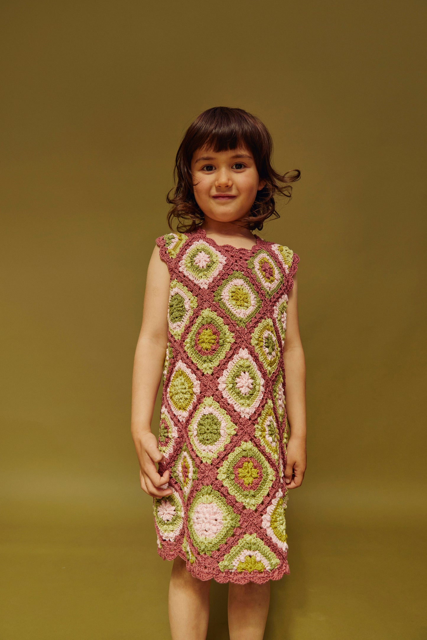 Dress ANNA - Cactus Combo