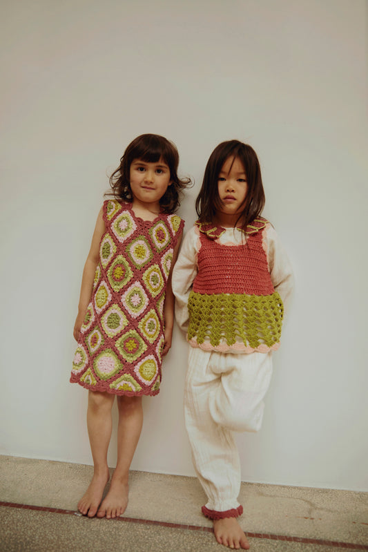 Peplum Top MEI - Blush Combo