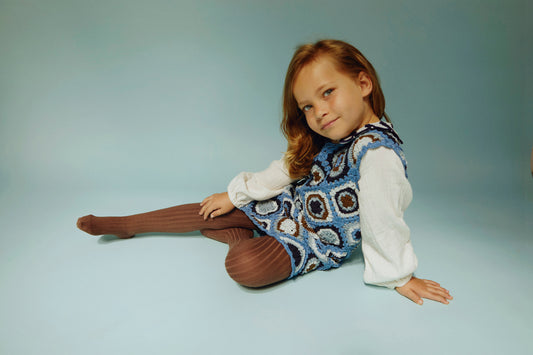 Dress ANNA - Sky Combo