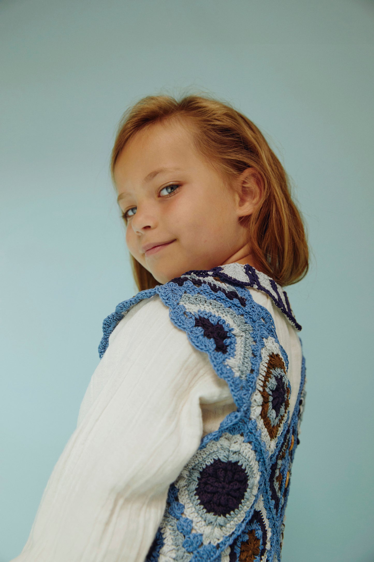 Blouse LEILA - Sky Combo