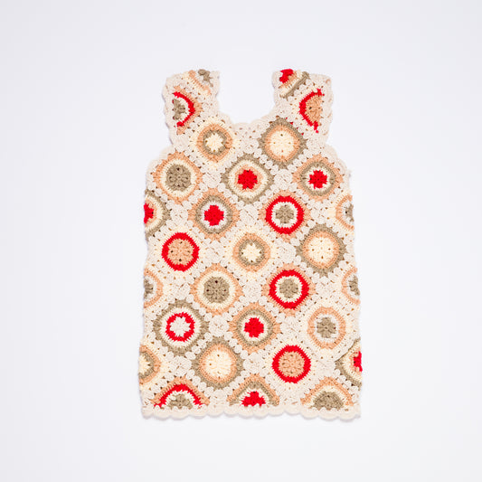 Dress ANNA - Beige Combo