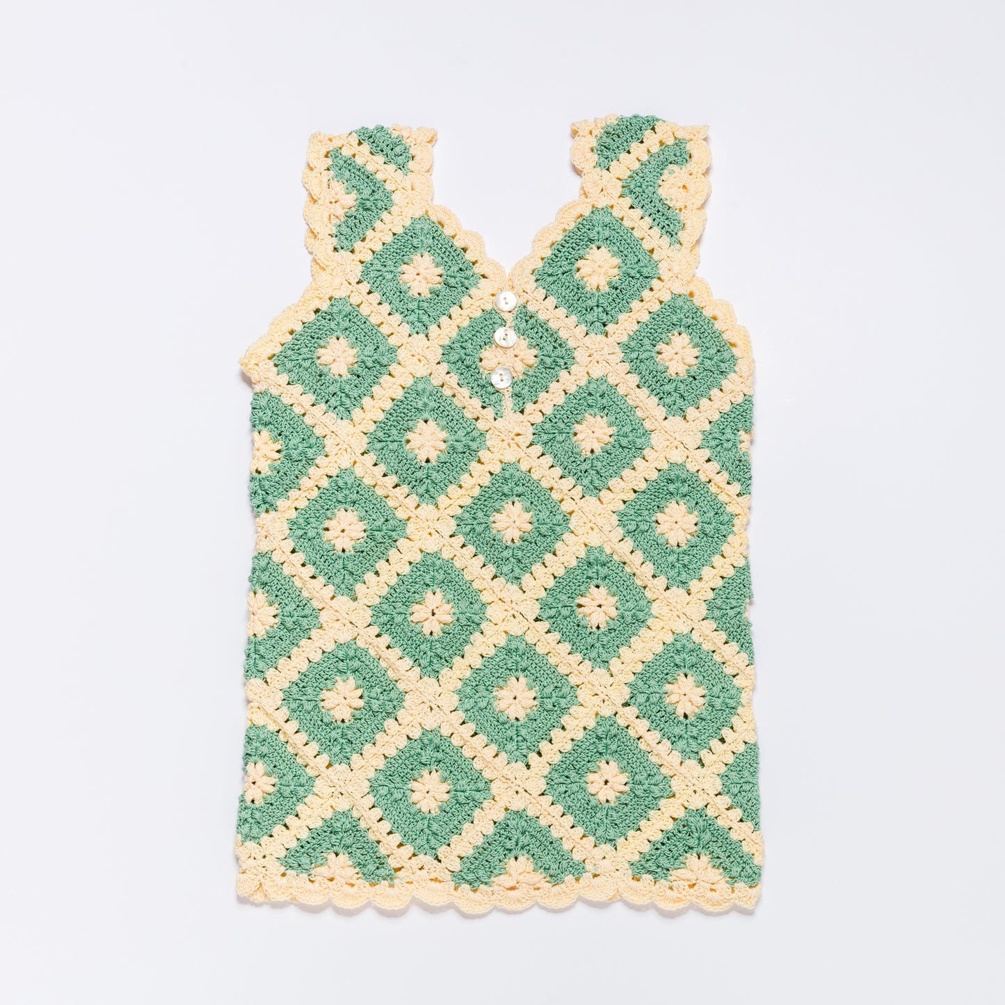 A-Line Dress ANNA - Pastel Sea