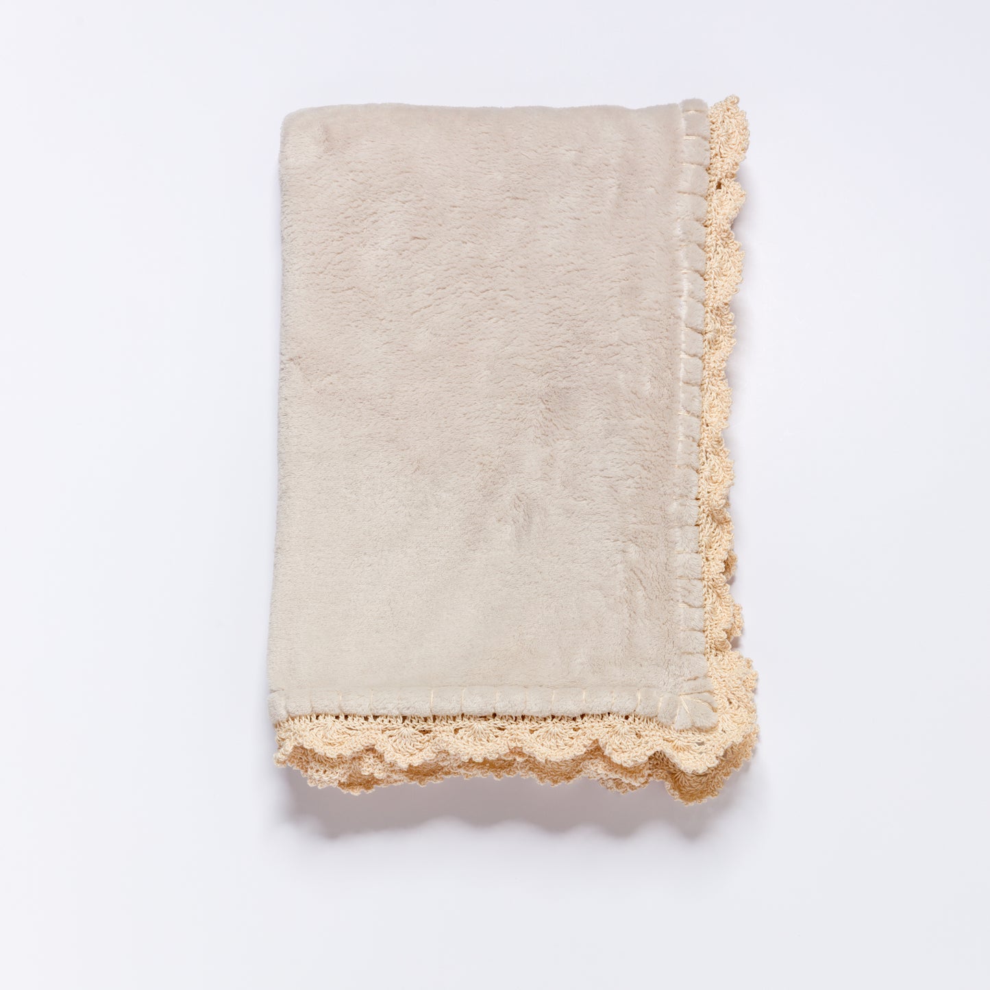 Fleece Blanket - Beige