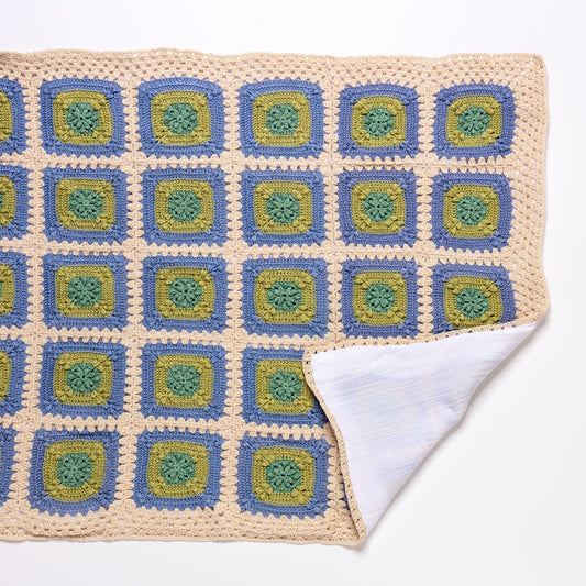 Granny Square Blanket - Frosted Meadow