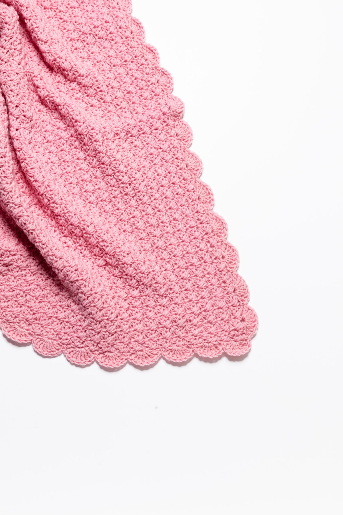 Woolen Heirloom Blanket - Cotton Candy