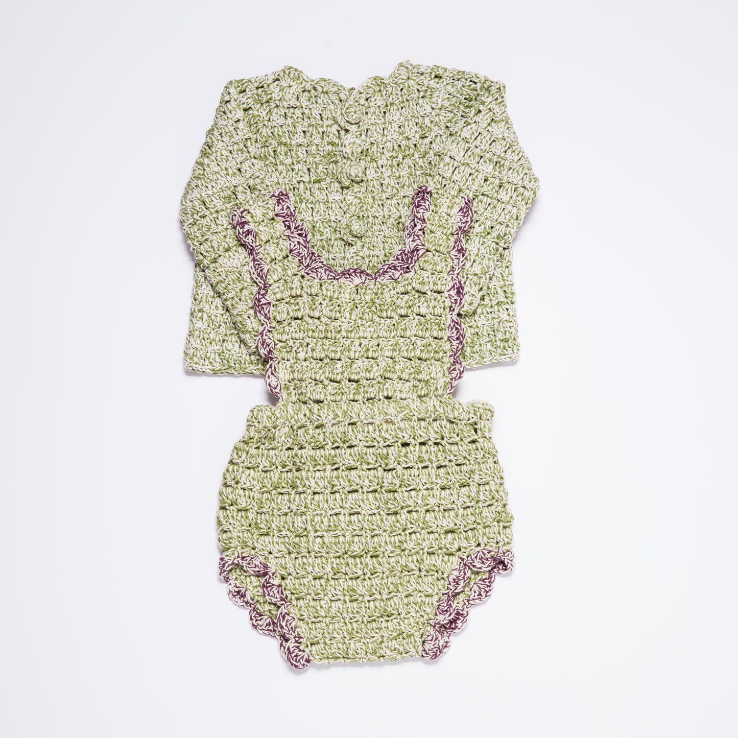 Suspender Shorts HILDA - Cactus