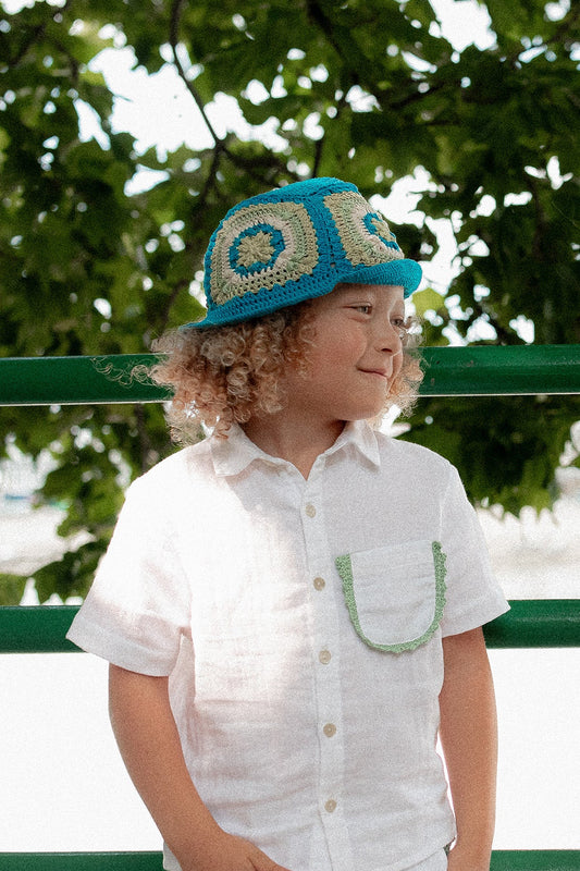 Hat LEWIS - Pastel Sea