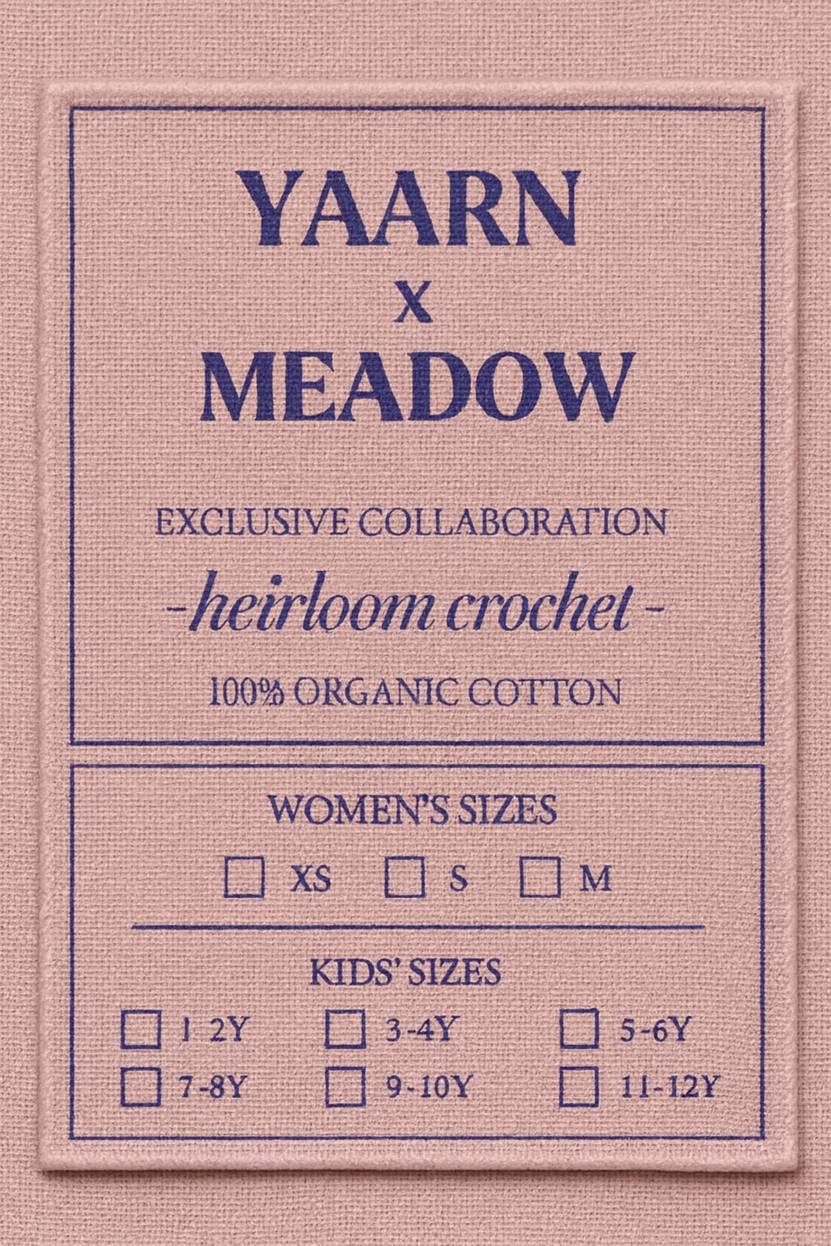 Shorts SOL - Açai/Light Pink - YAARN X MEADOW COLLAB