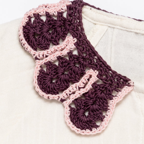 Blouse LEILA - Lavender Combo