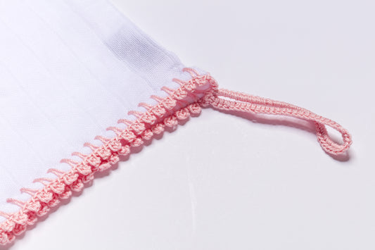 Muslin Washcloth - Cotton Candy