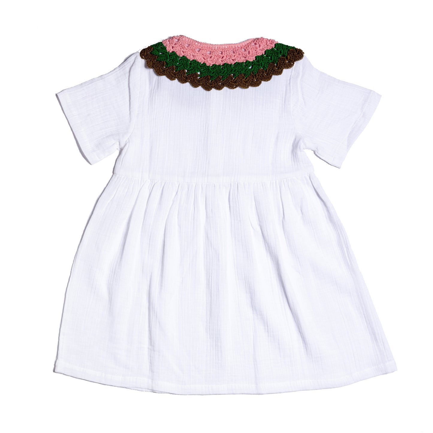 Collar Dress MEADOW - Combo Green
