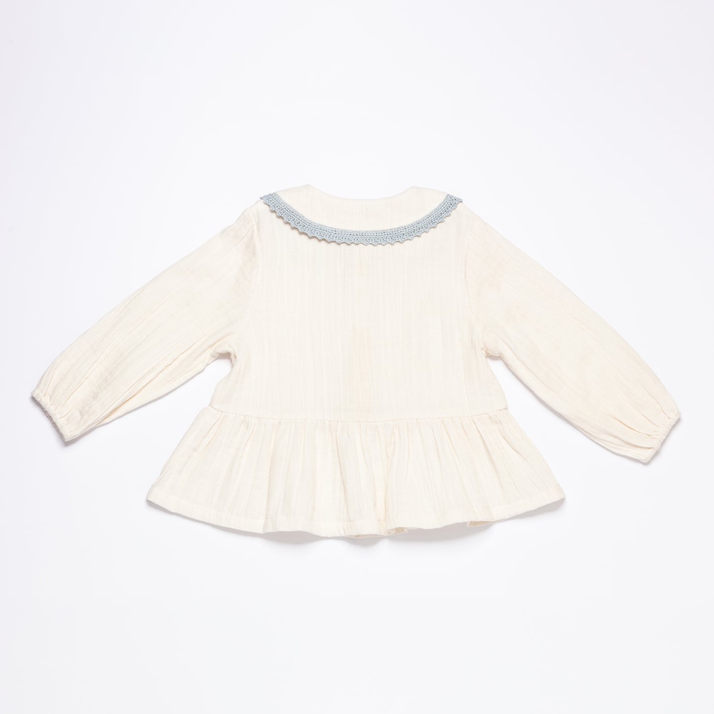 Peplum Blouse OLGA - Sky