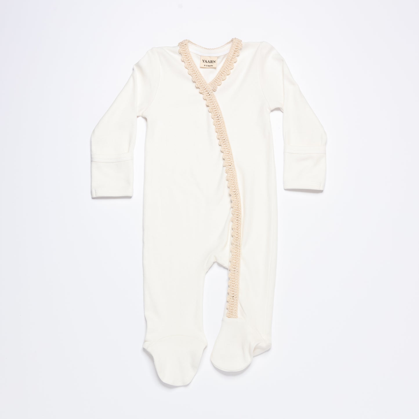 Footie Babygrow QUINCY - Beige