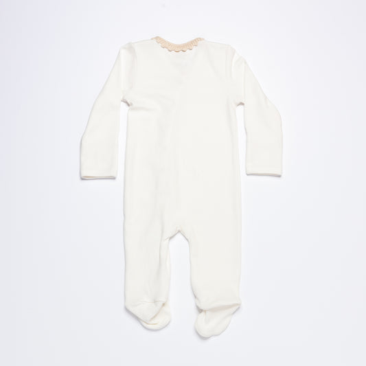 Footie Babygrow QUINCY - Beige