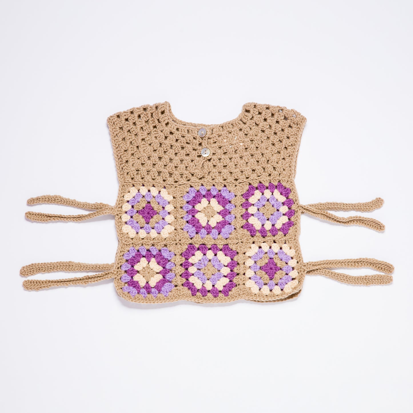 Vest ROWAN - Orchid Combo