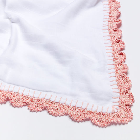 Triple Swaddle Blanket - Cotton Candy