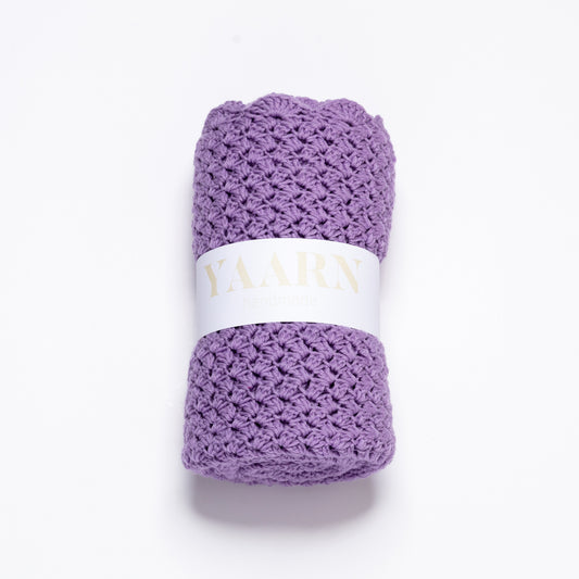 Woolen Heirloom Blanket - Orchid