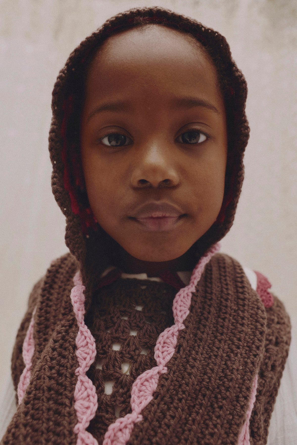 Balaclava OTTILIE - Rosewood