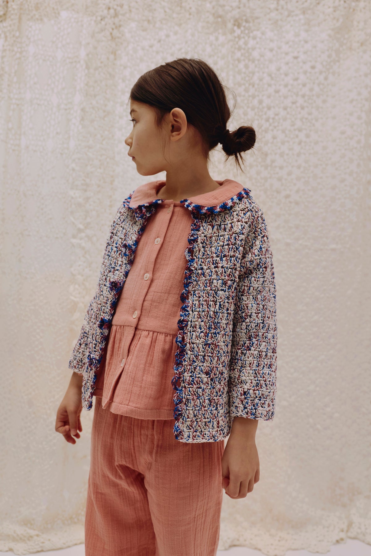 Peplum Blouse OLGA - Winterberry