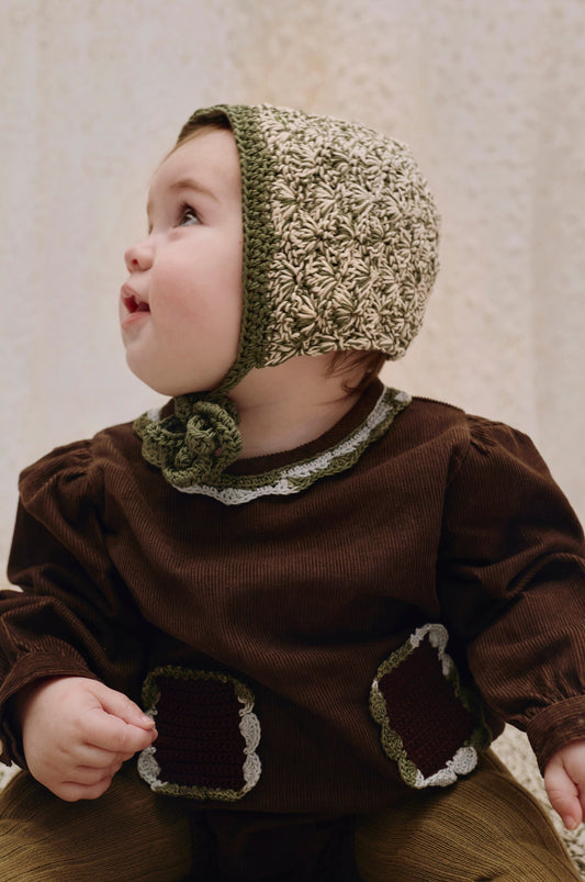 Bonnet EVA - Double Cotton Khaki
