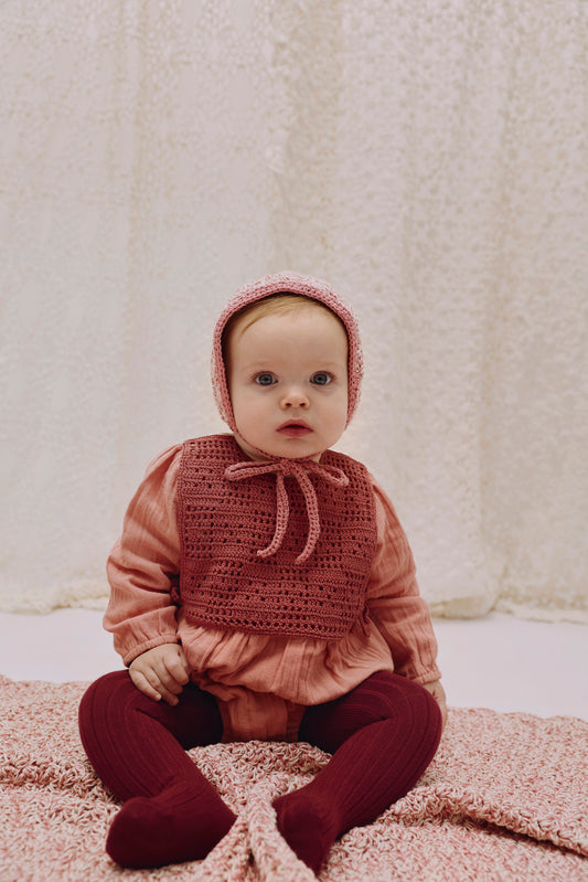 Panel Romper LULU - Antique Rose