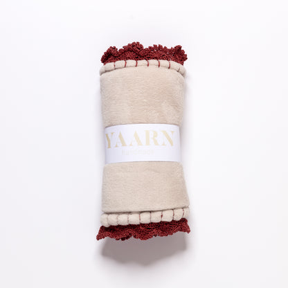 Fleece Blanket - Dusty Rose