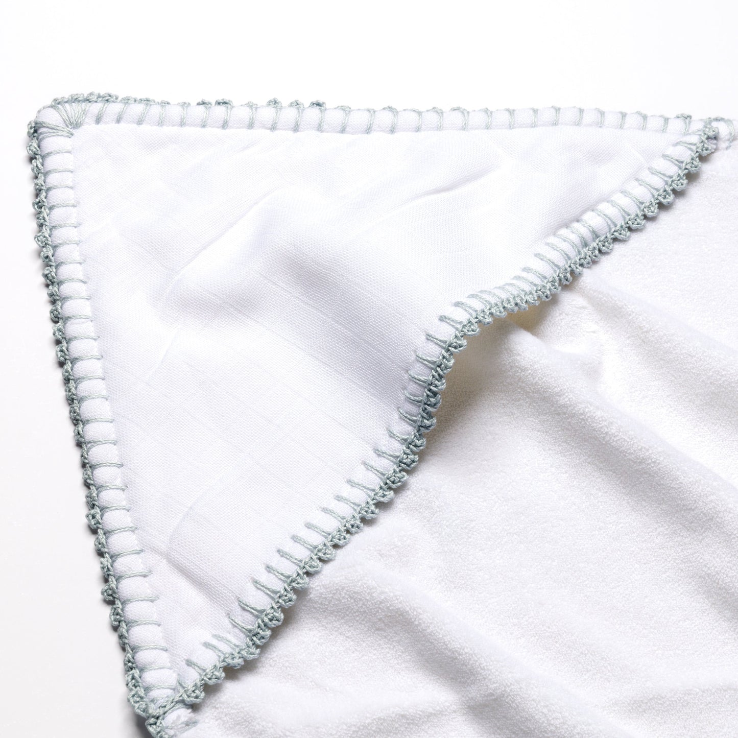 Capped Terry Towel - Sky