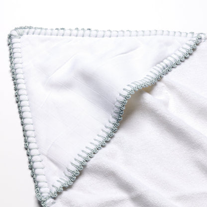 Capped Terry Towel - Sky