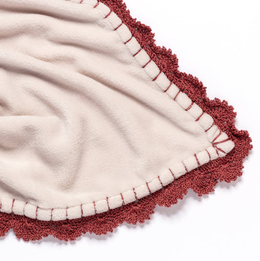Fleece Blanket - Dusty Rose