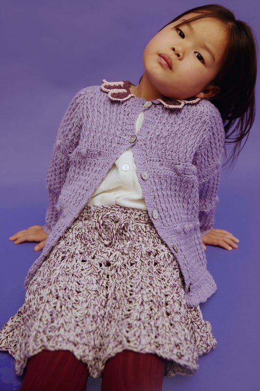 Blouse LEILA - Lavender Combo