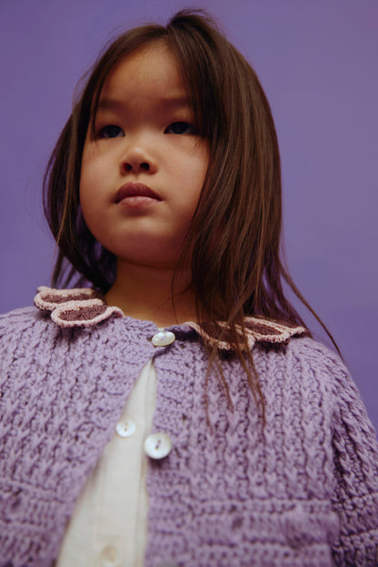 Blouse LEILA - Lavender Combo