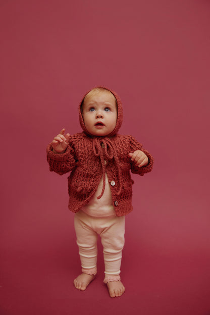 Cardigan FINCH - Dark Blush