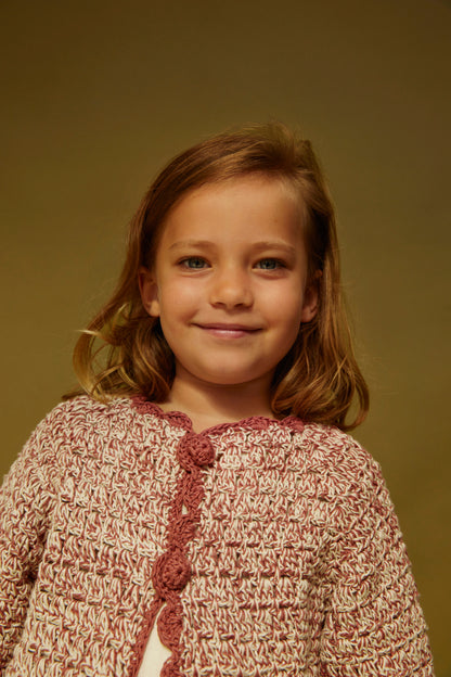 Cardigan HARLOW - Dusty Rose
