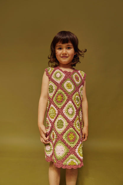 Dress ANNA - Cactus Combo
