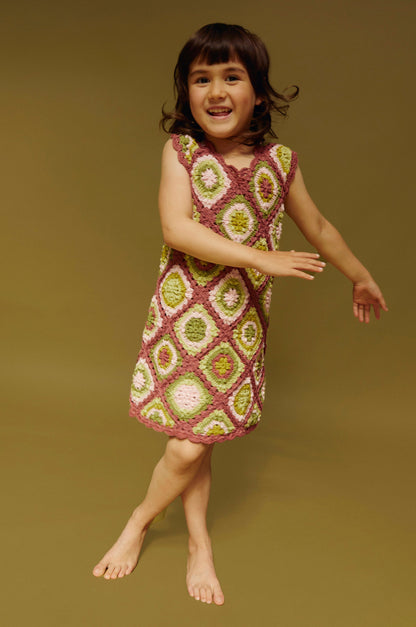 Dress ANNA - Cactus Combo