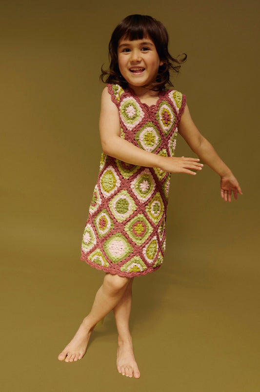 Dress ANNA - Cactus Combo