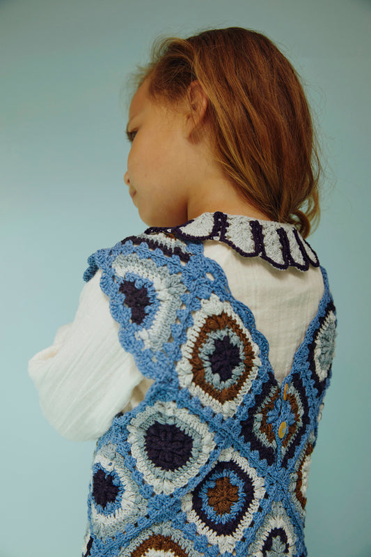 Blouse LEILA - Sky Combo