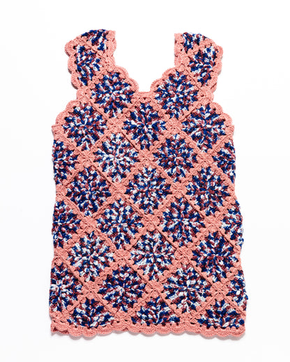 Granny Square Dress ANNA - Harvest