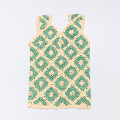 A-Line Dress ANNA - Pastel Sea