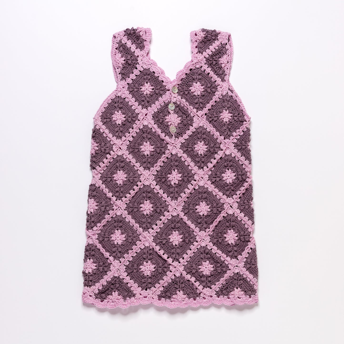 A-Line Dress ANNA - Spring Frost